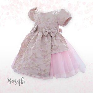 Wenda Dress - Light Pink/Lilac - Dress for Girls - Elegant Dress for Girls
